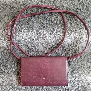 S-Q Chic Plum Crossbody Bag